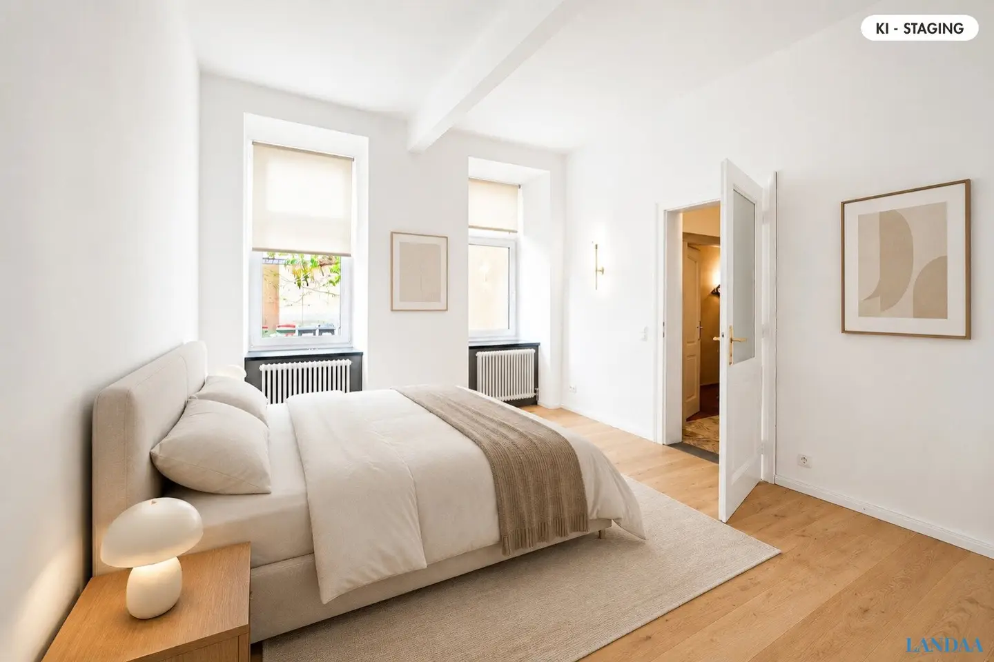 Exclusive period building live-work studio near Augarten