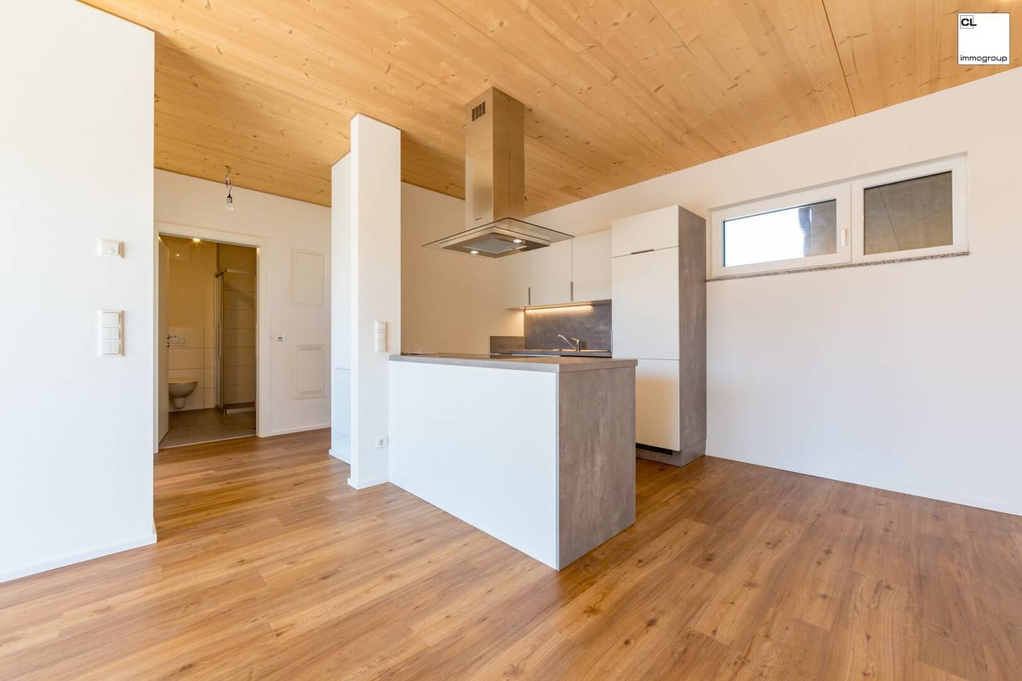 2-room apartment in St. Georgen im Attergau - Large sun terrace!