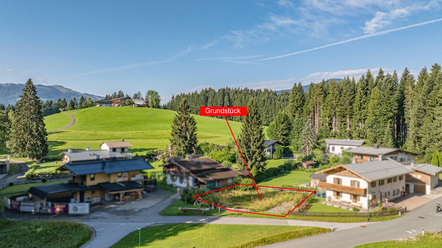 Familienwohnung projektierbar auf sonnigem Baugrund