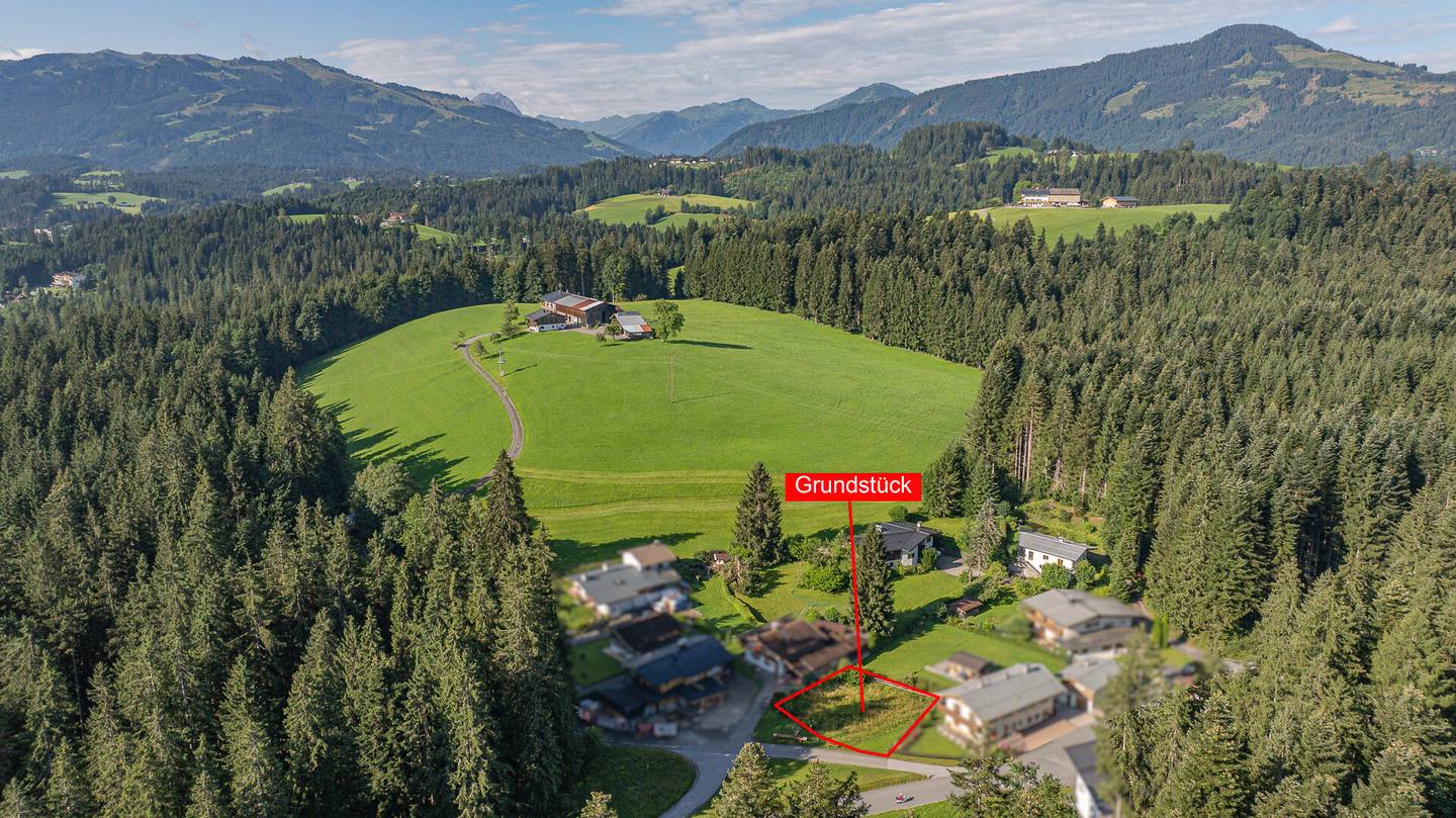 Familienwohnung projektierbar auf sonnigem Baugrund