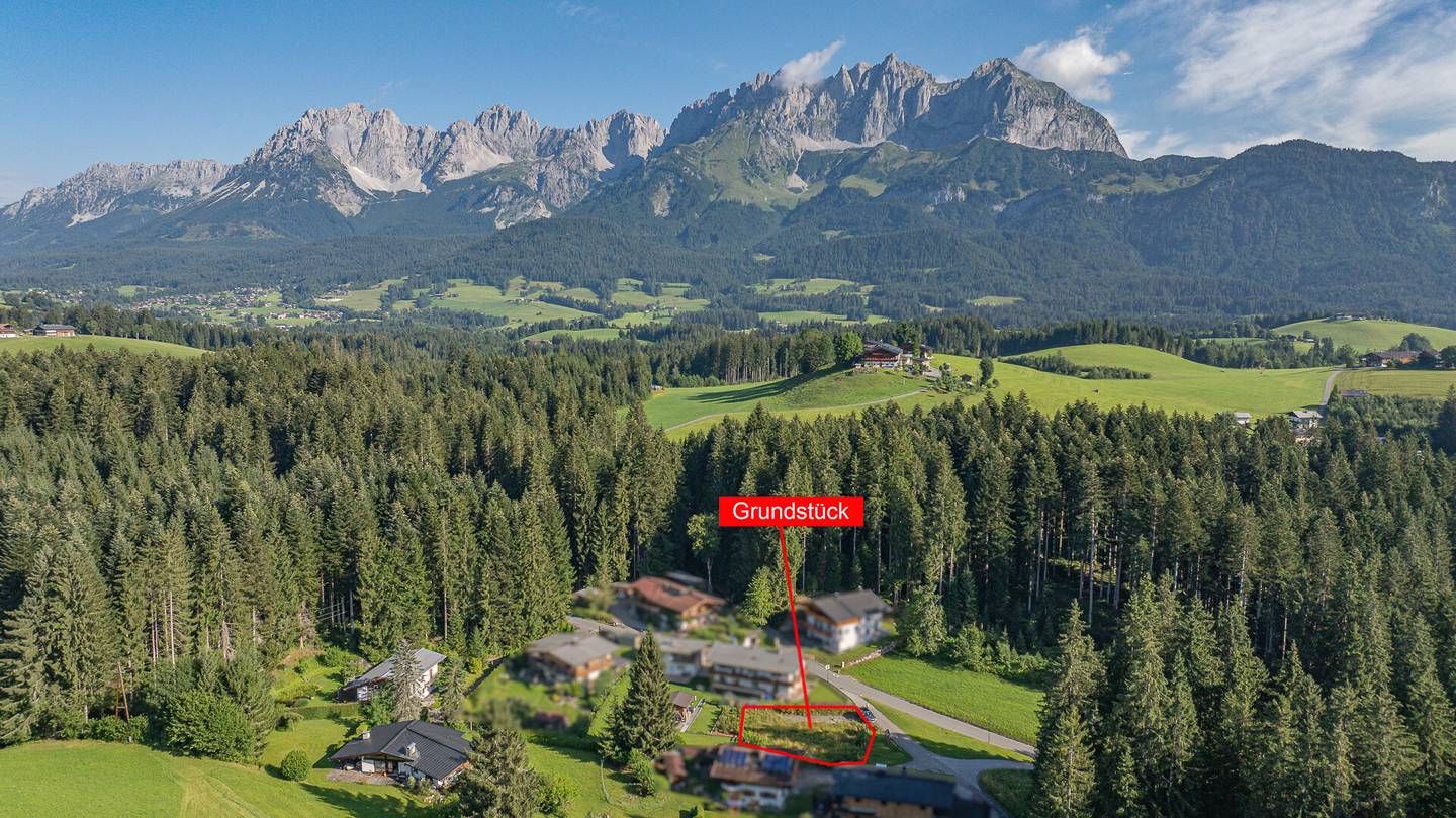 Familienwohnung projektierbar auf sonnigem Baugrund