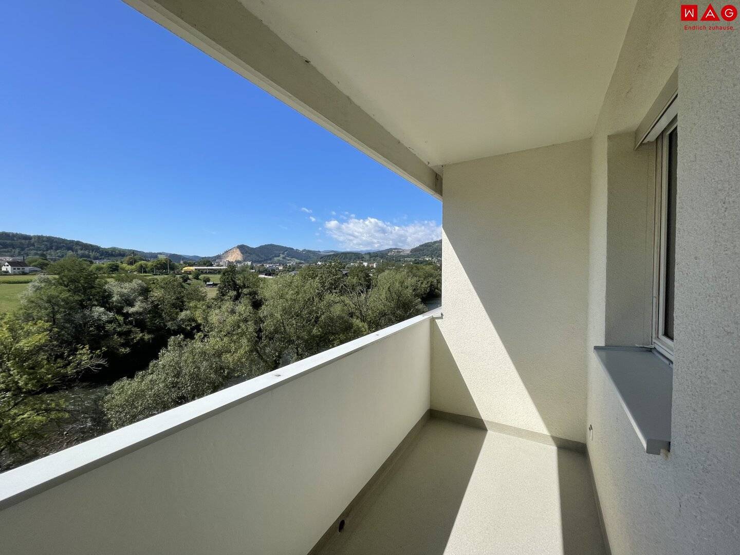 2-Raumwohnung am Murufer mit Loggia und Panoramablick