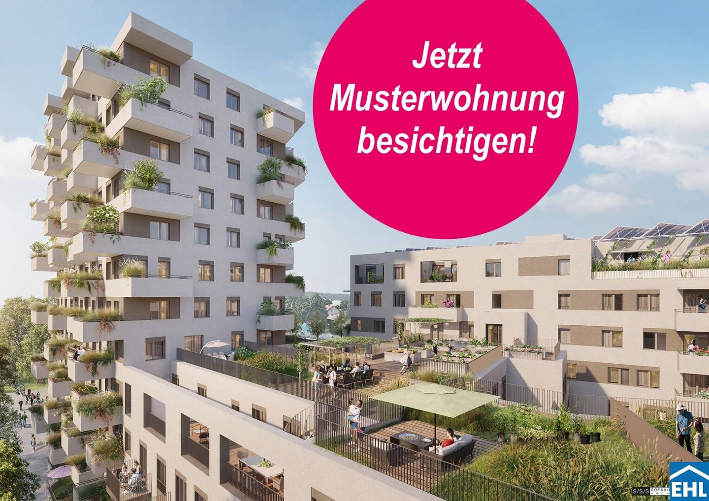 Erstbezug | 3 Zimmer | Lebensqualität am Wasser