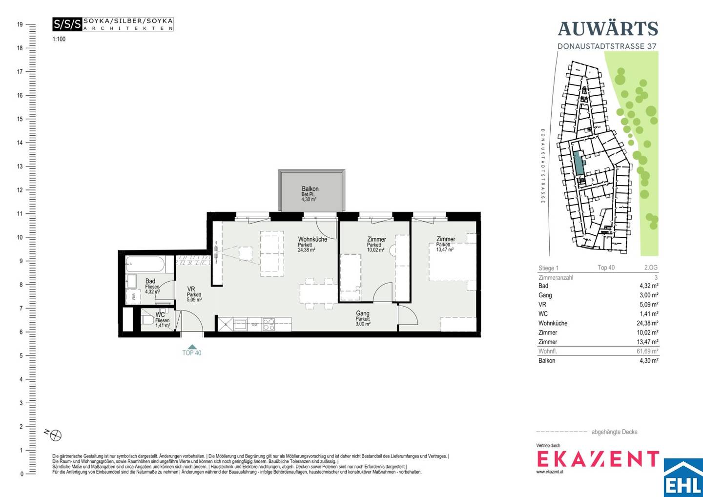 First occupancy | 3 rooms | Quality of life by the water