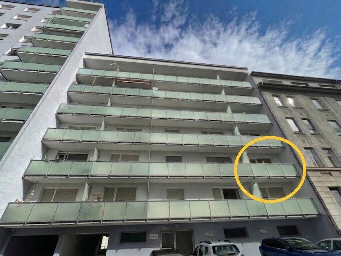 GRAZ Geidorf: Kitchen + living-bedroom on 40m² + 5m² balcony: Very good location, 5min by bike to the university