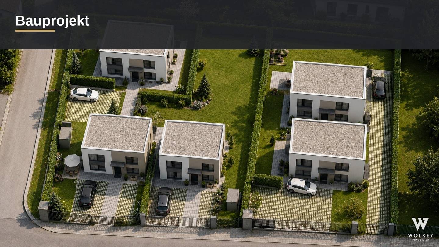 Development project approx. 1,124 m² in Sankt Andrä-Wördern - Plan for 7 units