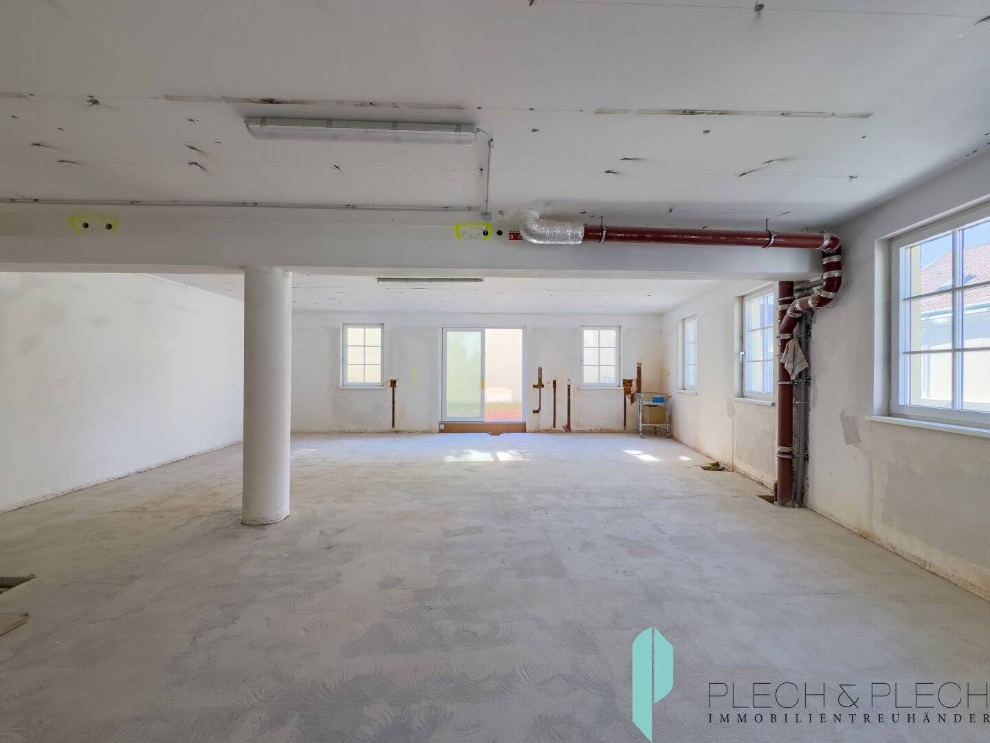 Exklusive Rohbauwohnung mit großzügiger Terrasse und privatem Personenaufzug im Zentrum von Mödling
