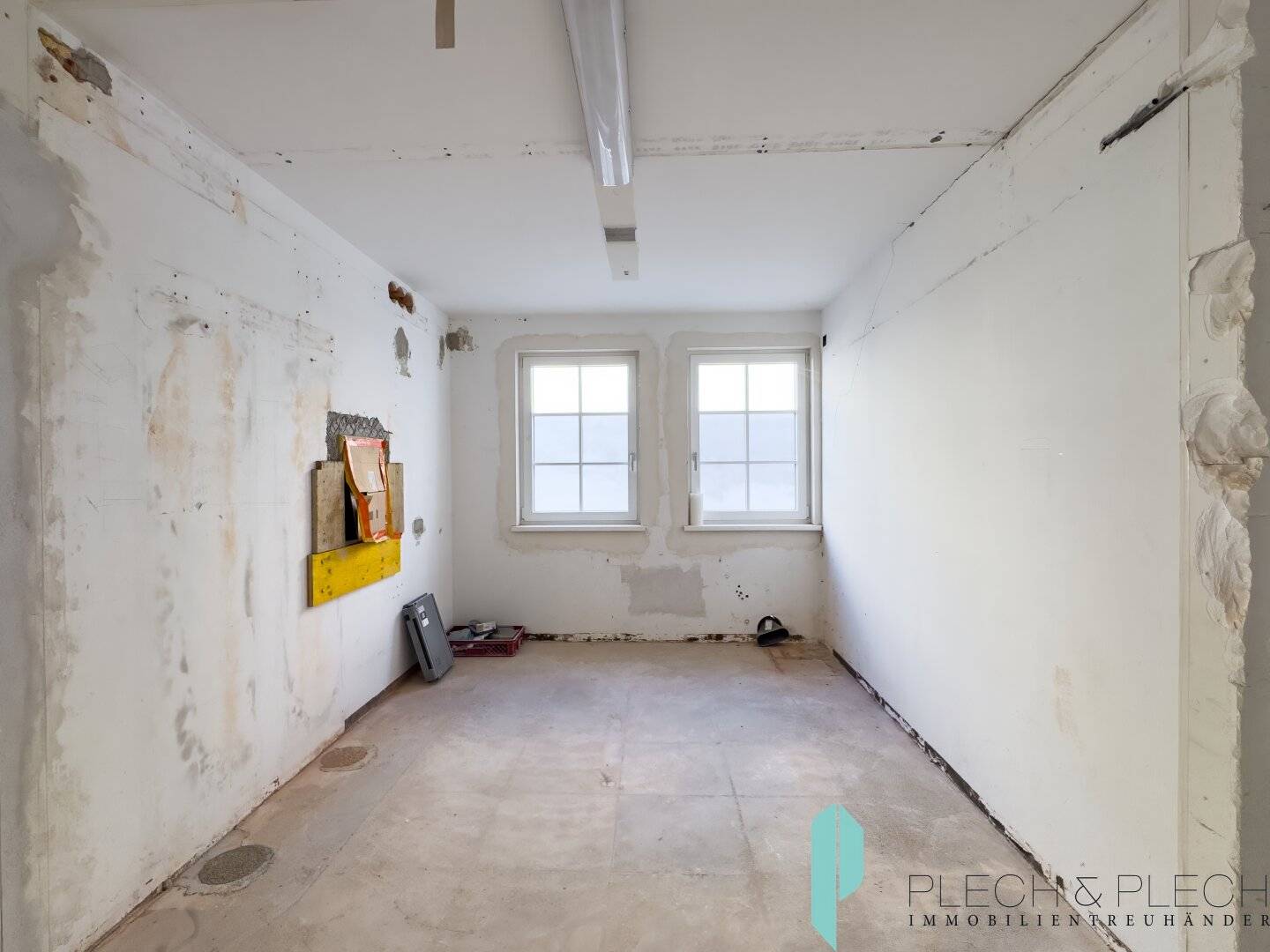 Exklusive Rohbauwohnung mit großzügiger Terrasse und privatem Personenaufzug im Zentrum von Mödling