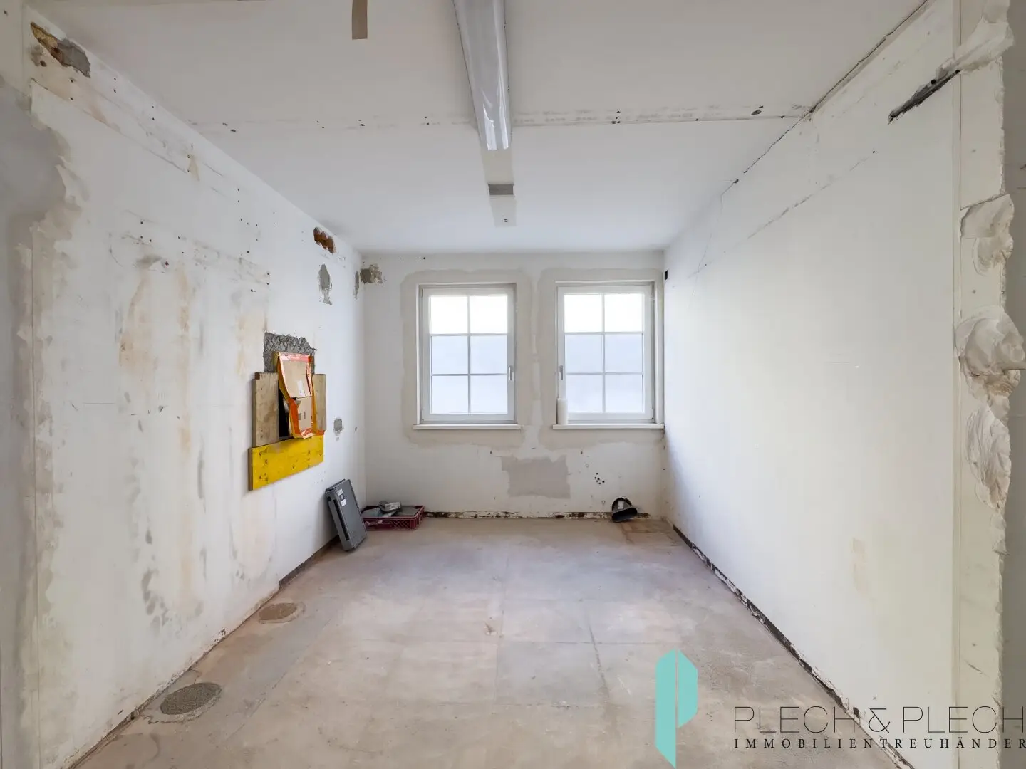 Exklusive Rohbauwohnung mit großzügiger Terrasse und privatem Personenaufzug im Zentrum von Mödling