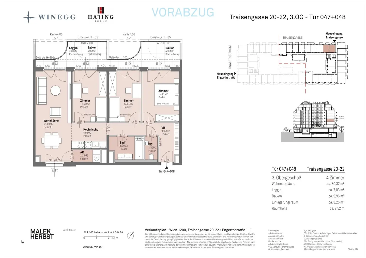 Wohnung Donauuferblick DGNB Gold Neubau