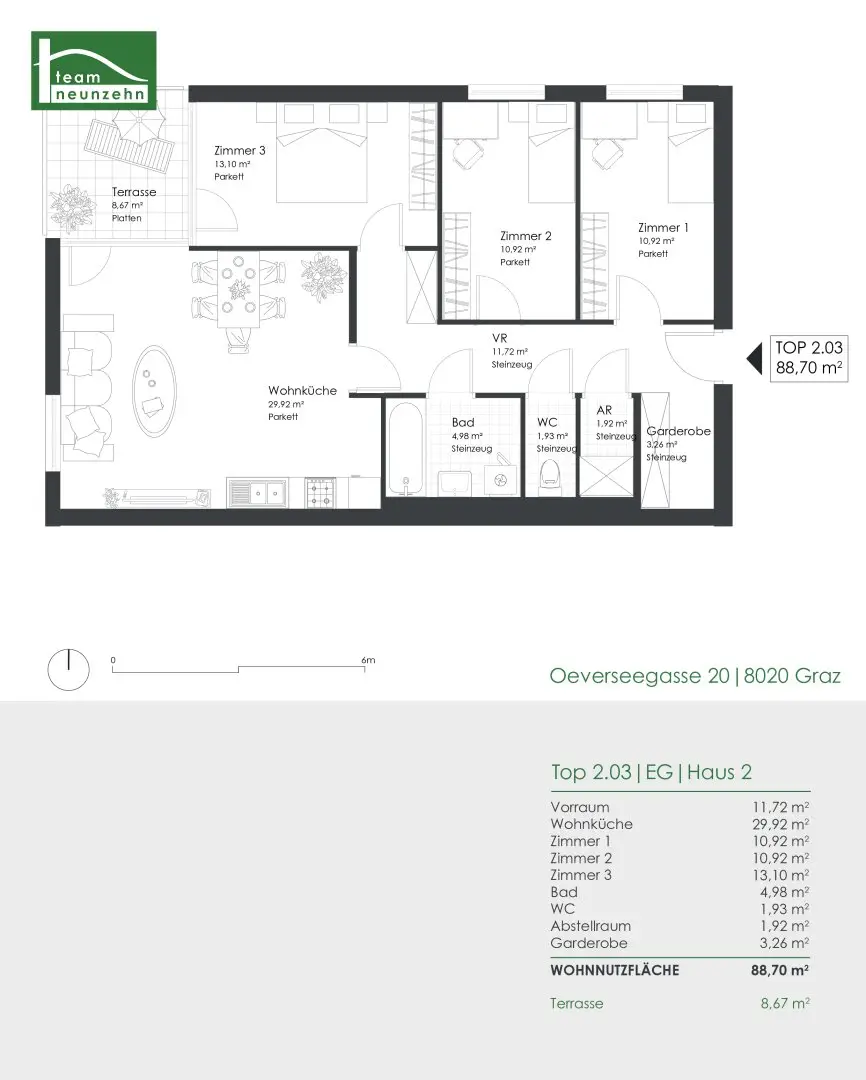 Living at Oeverseepark - Ground floor apartment with terrace