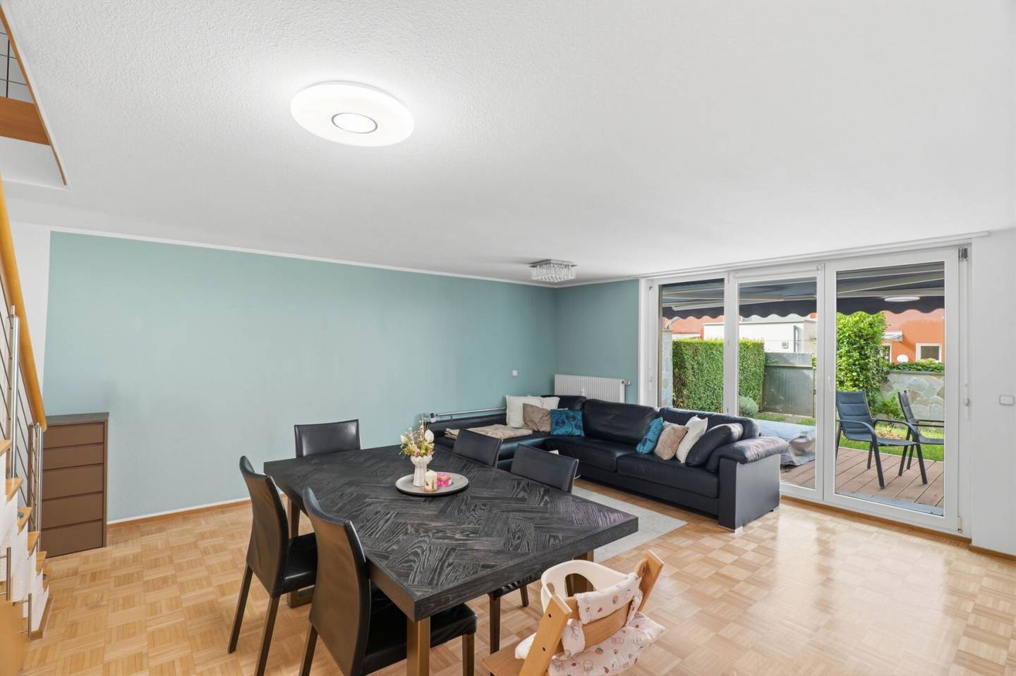Moderne 3-Zimmer Maisonette Wohnung mit Garten, Terrasse &amp; Tiefgarage in Hard Seenähe