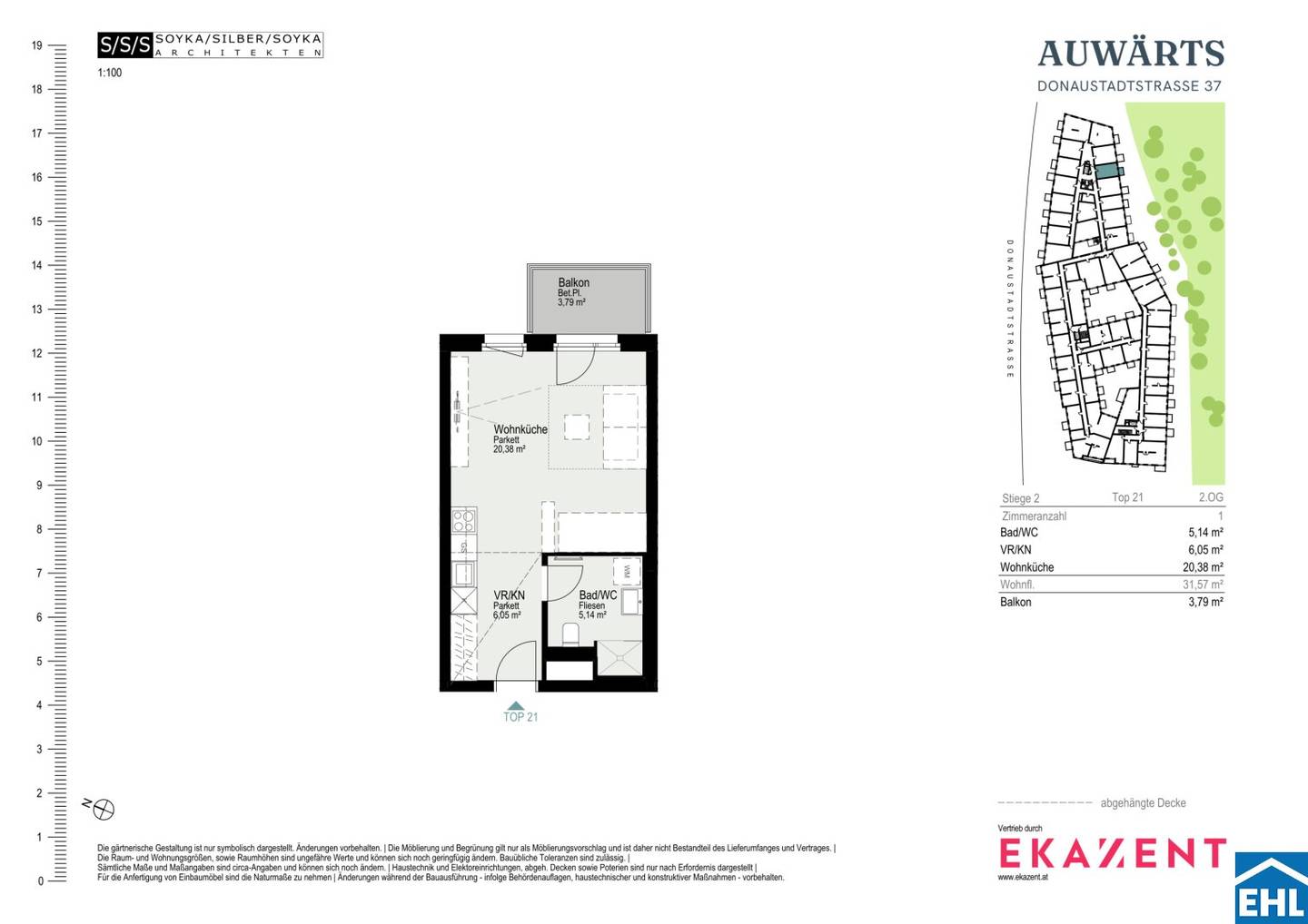 1 Zimmer | Erstbezug | Urbanes Wohnen nahe Alte Donau