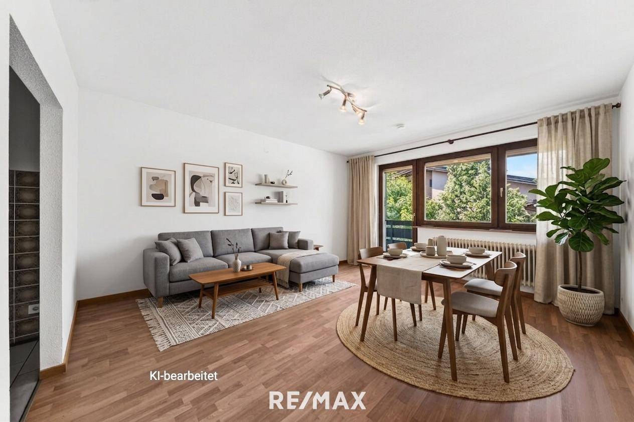 Wohnung mit seltener Freizeitwohnsitzwidmung und westbalkon