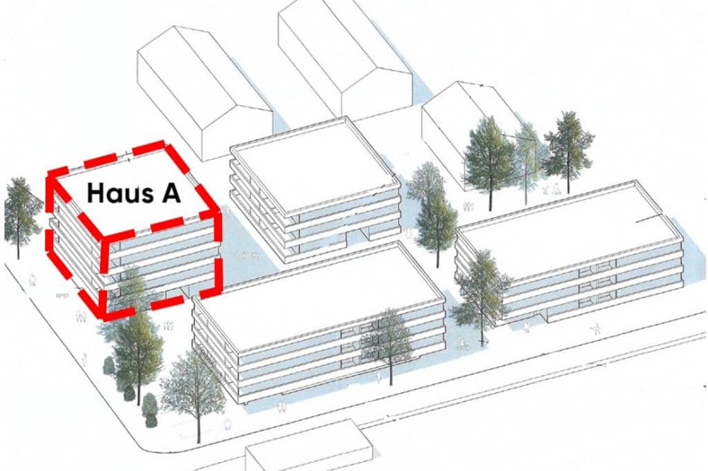 Hoch frequentierter Neubau mit hoher Sichtbarkeit Anlegerwohnung