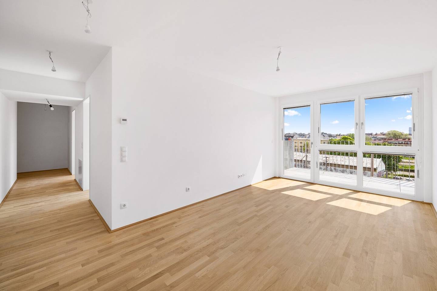 NEW BUILD - Very well laid out 61.91 m² condominium (3 rooms) plus terrace - Top 51