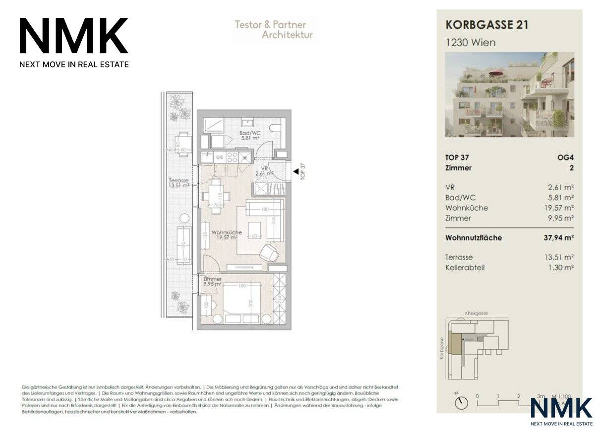KH:EK:51 – Sustainable first occupancy with outdoor spaces in the green heart of Liesing