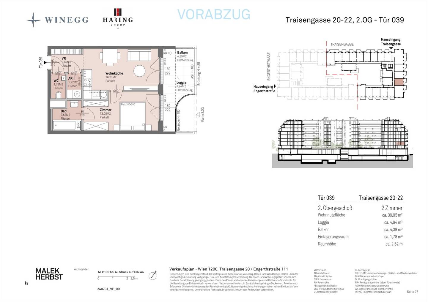 Traisengasse 20-22 - Modern living space with Danube view