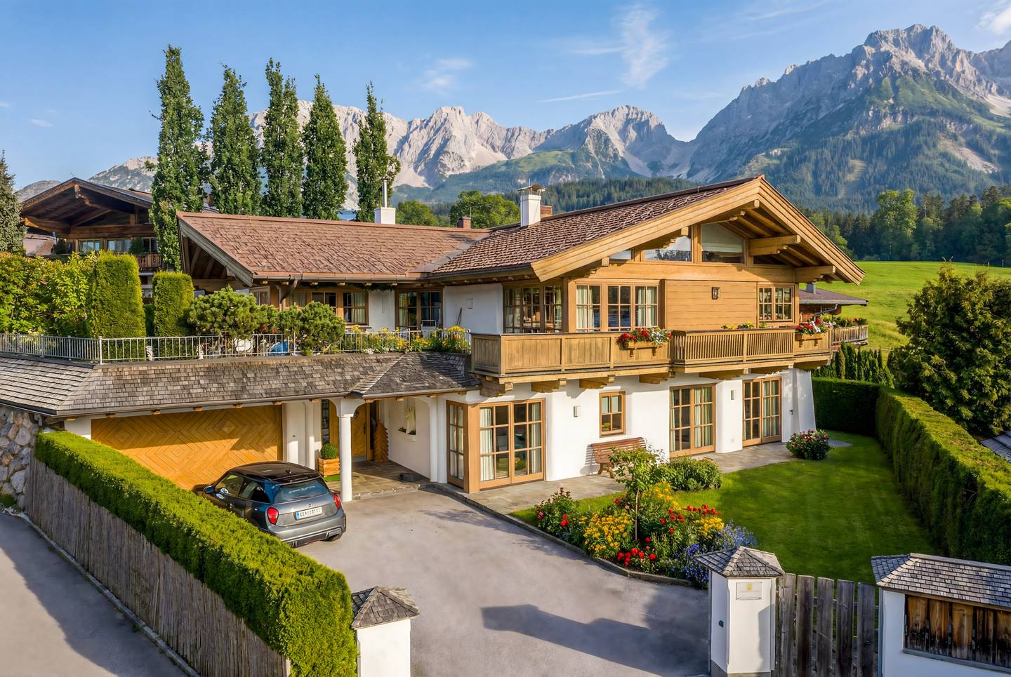 Sonniges Landhaus mit Einliegerwohnung und Sauna Wohnung