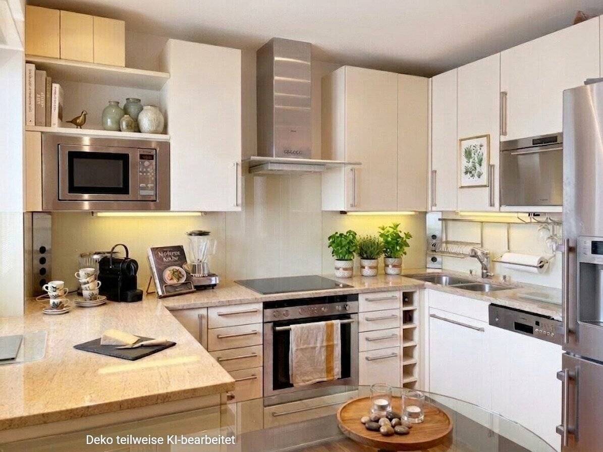 Airy, sunny apartment immediately ready to move in