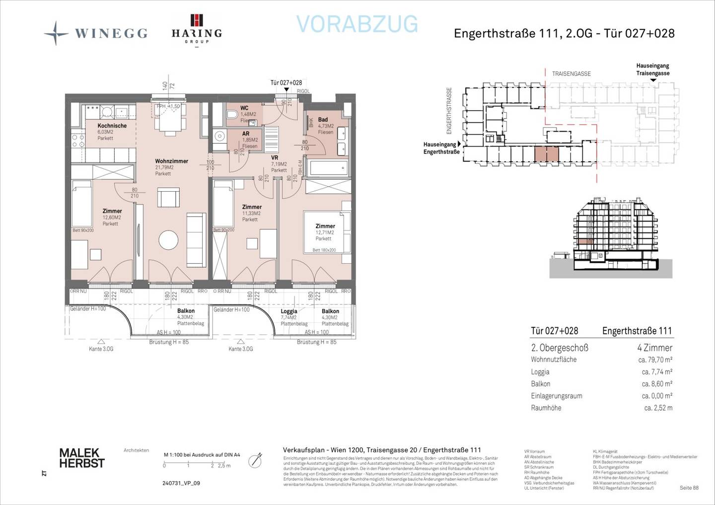 Investment Apartment with Balcony and Loggia