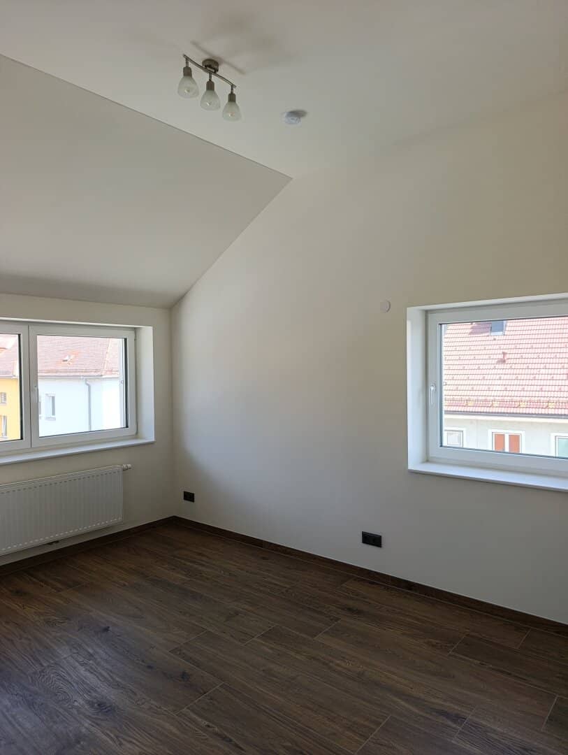 Newly built attic apartment