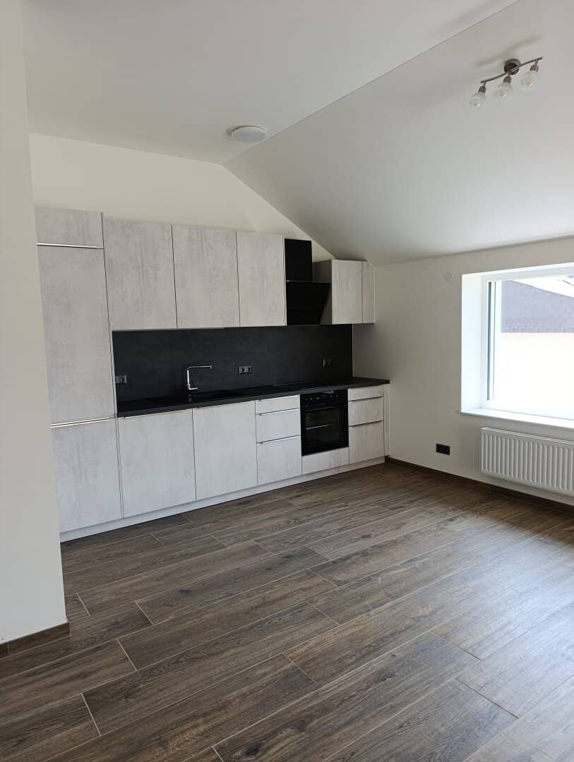 Newly built attic apartment