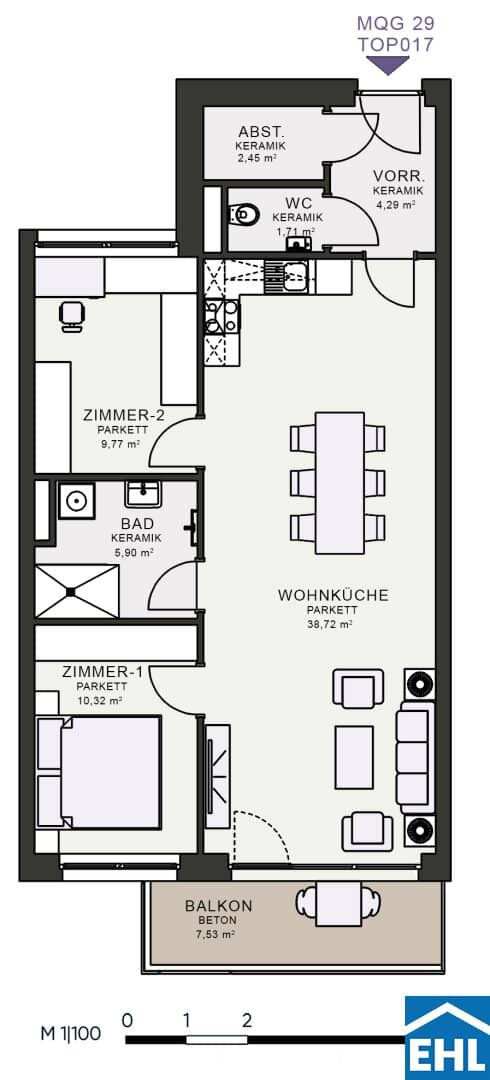 Stylish living near Messe Graz – new-build apartments with character