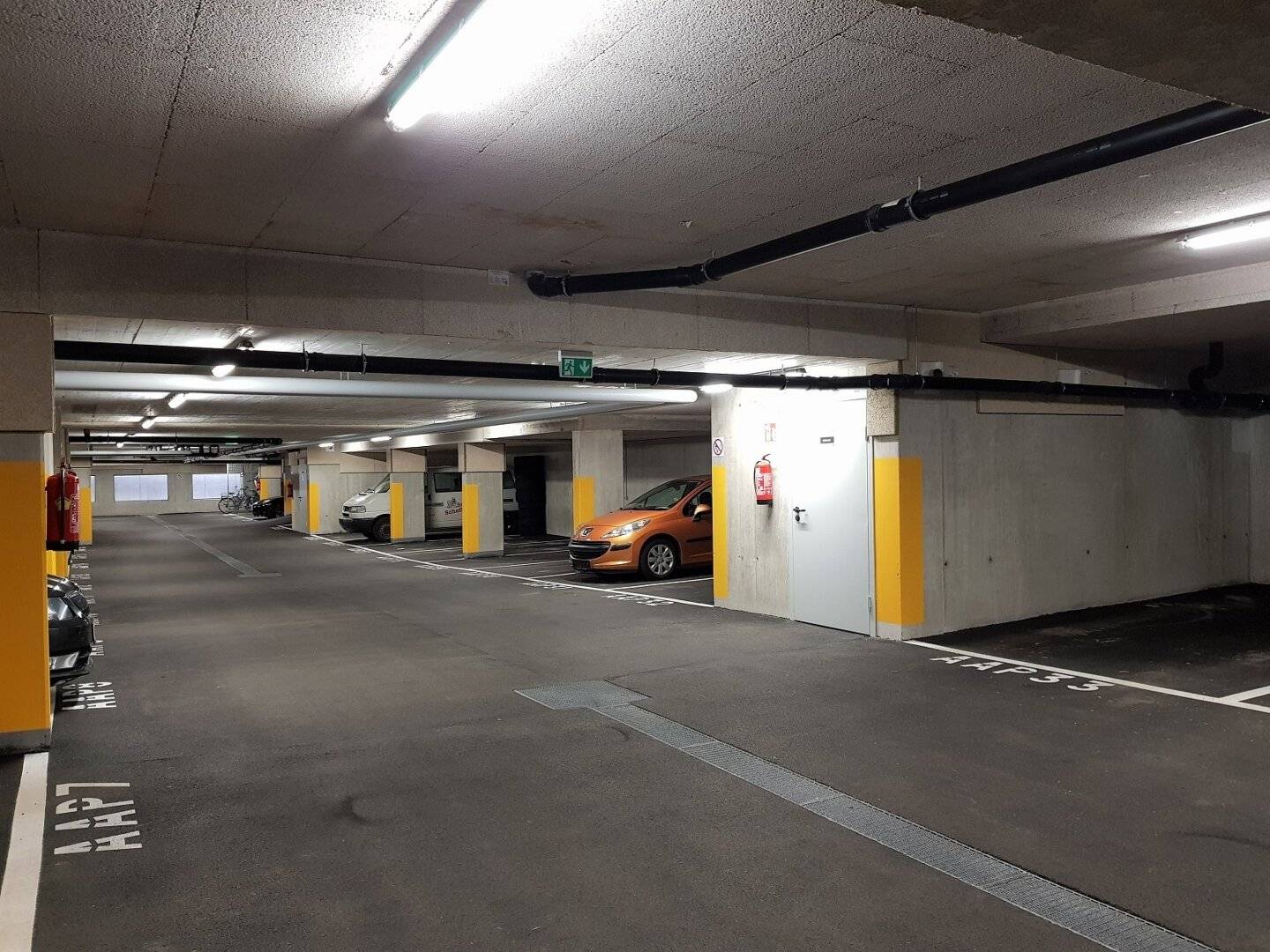 Underground parking space for rent