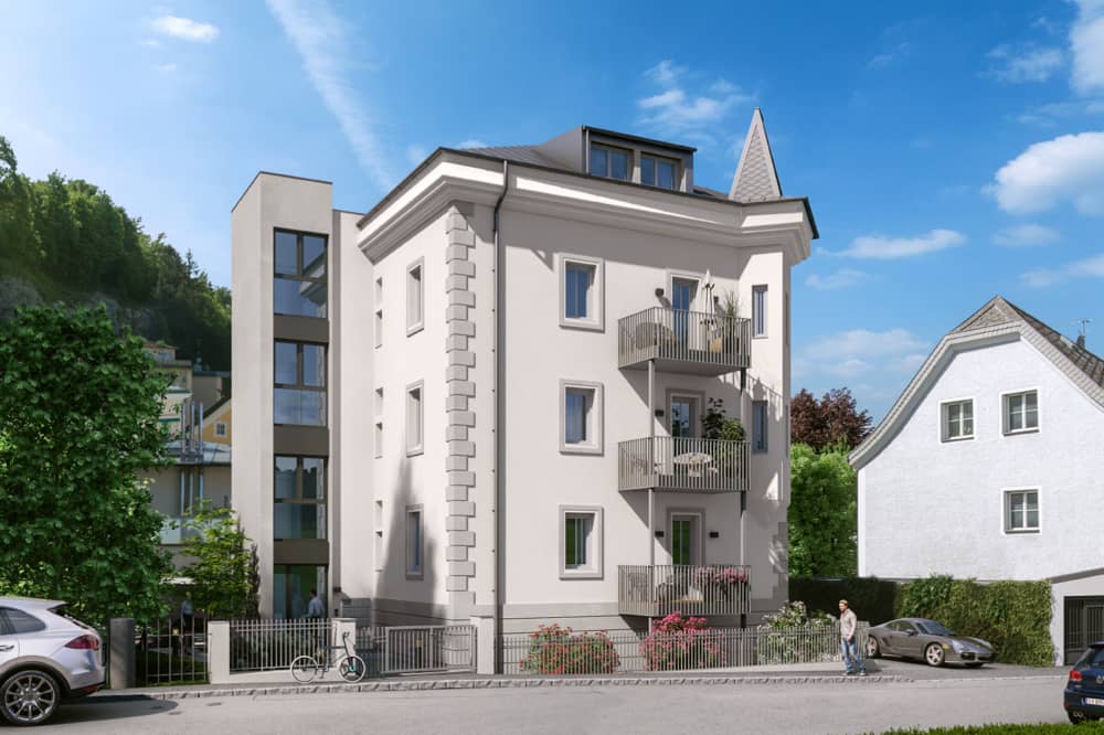 Lichtdurchflutet Dachgeschosswohnung mit Terrasse und Weitblick