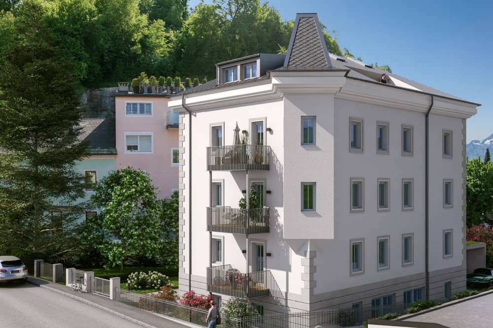 Lichtdurchflutet Dachgeschosswohnung mit Terrasse und Weitblick