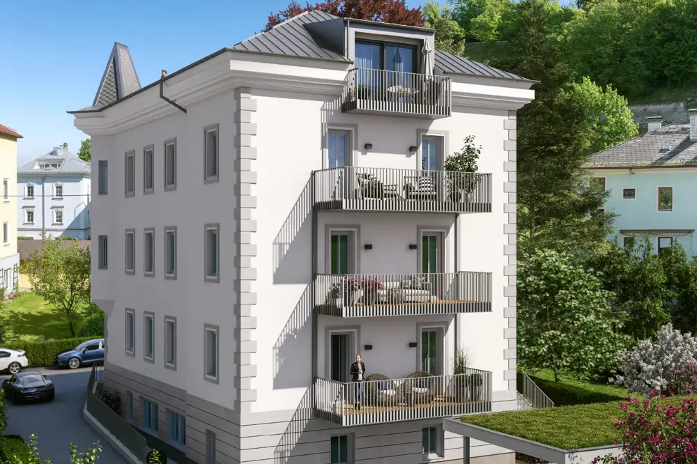 Stilvolle Altbauwohnung mit Balkon und Stellplatz
