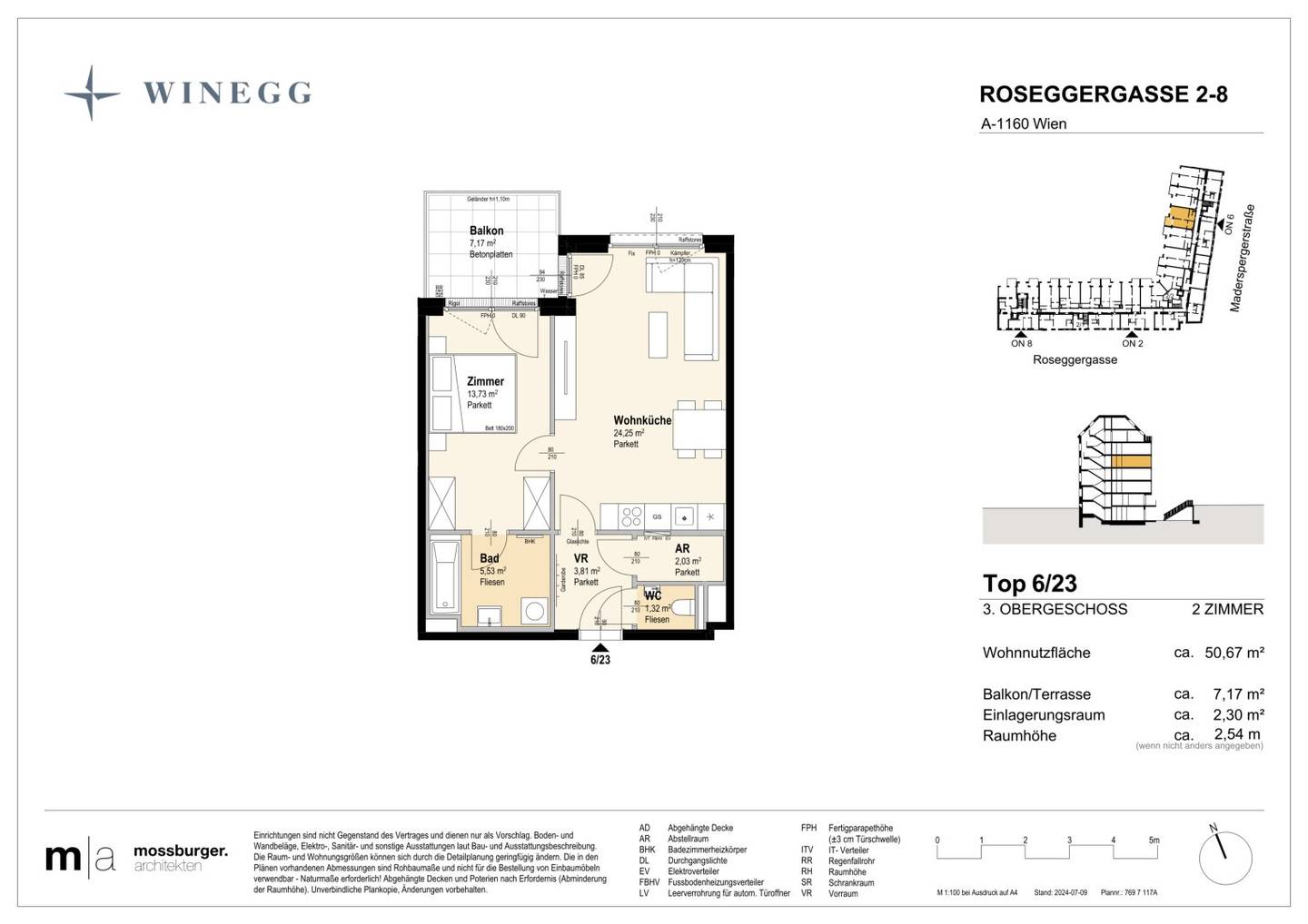 Wohnung Grand Garden Erstbezug Innenhof Ruheoase