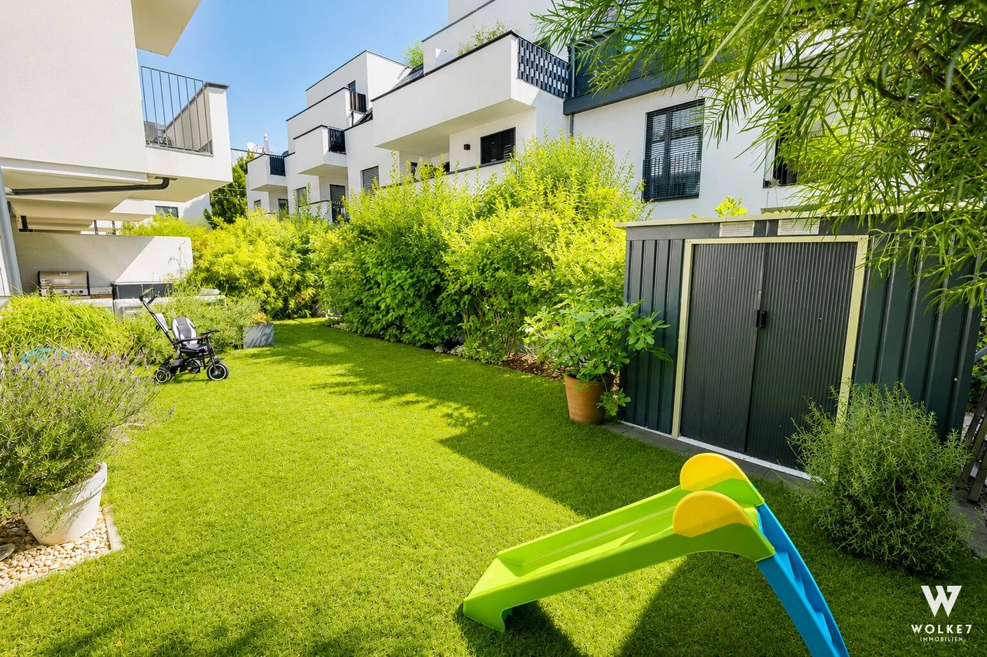 Maisonette dream with garden: 4 rooms, 2 terraces and pure tranquility in Stammersdorf