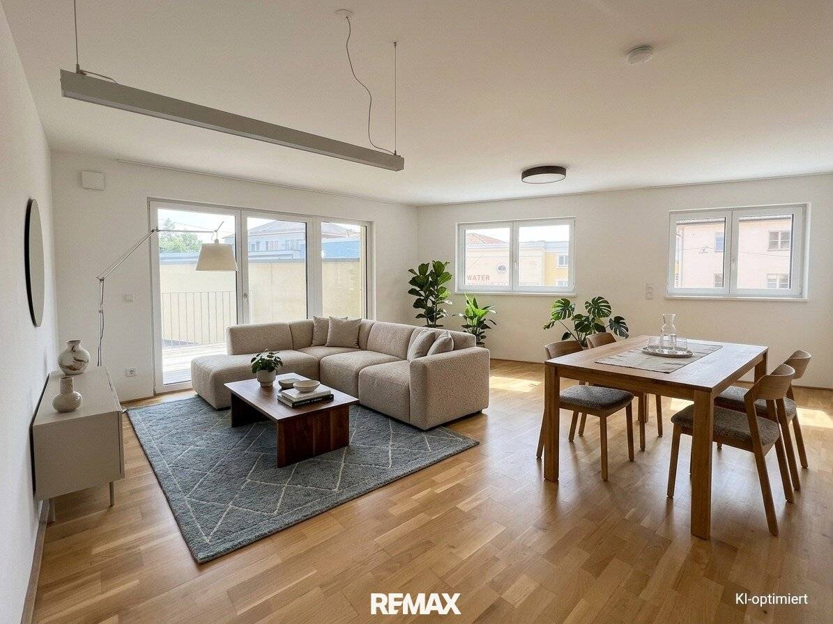 Modern 3-room terrace apartment in Straßwalchen – well planned, accessible &amp; with high living quality