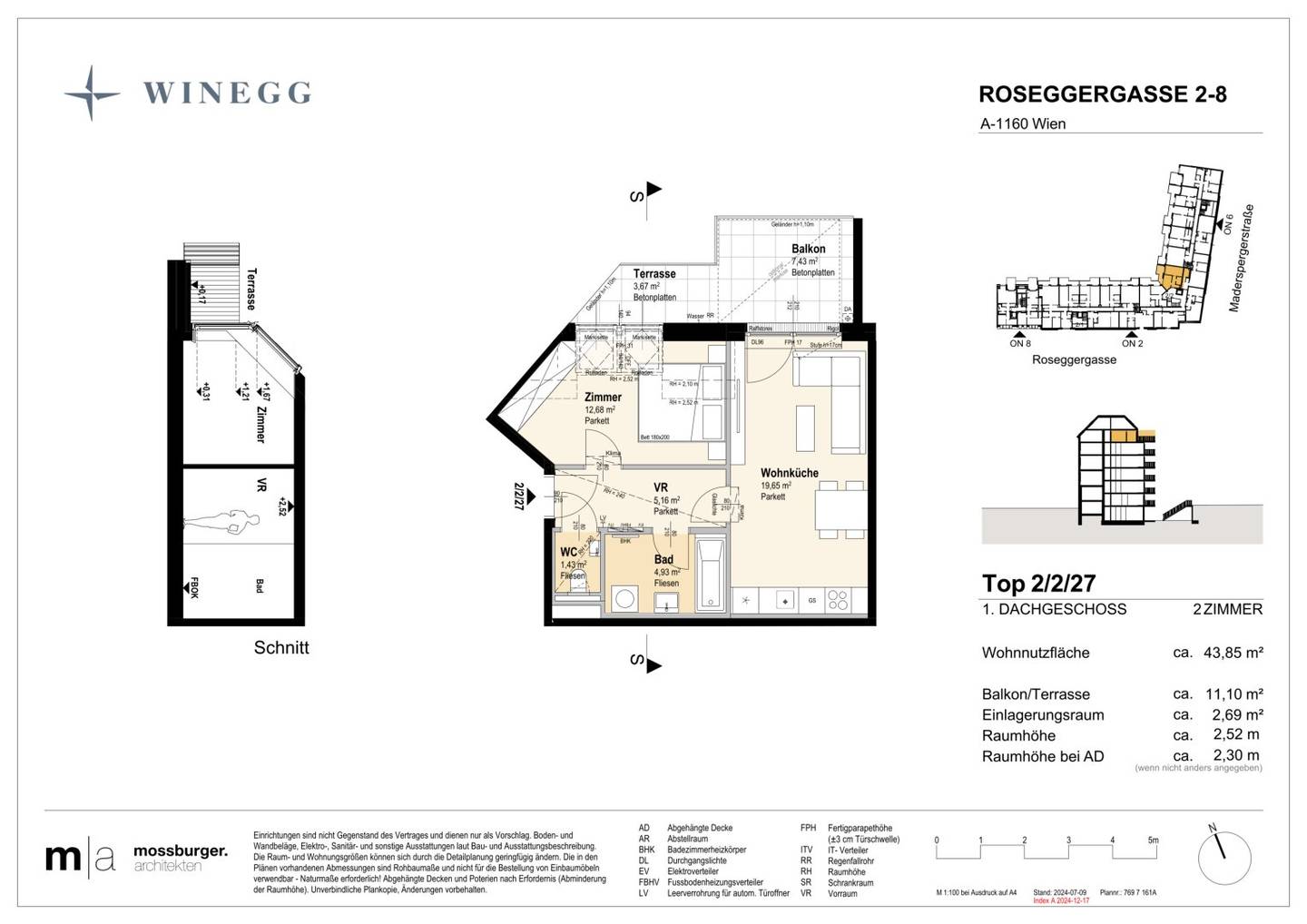 Wohnung Neubau Erstbezug Innenhof Ruheoase