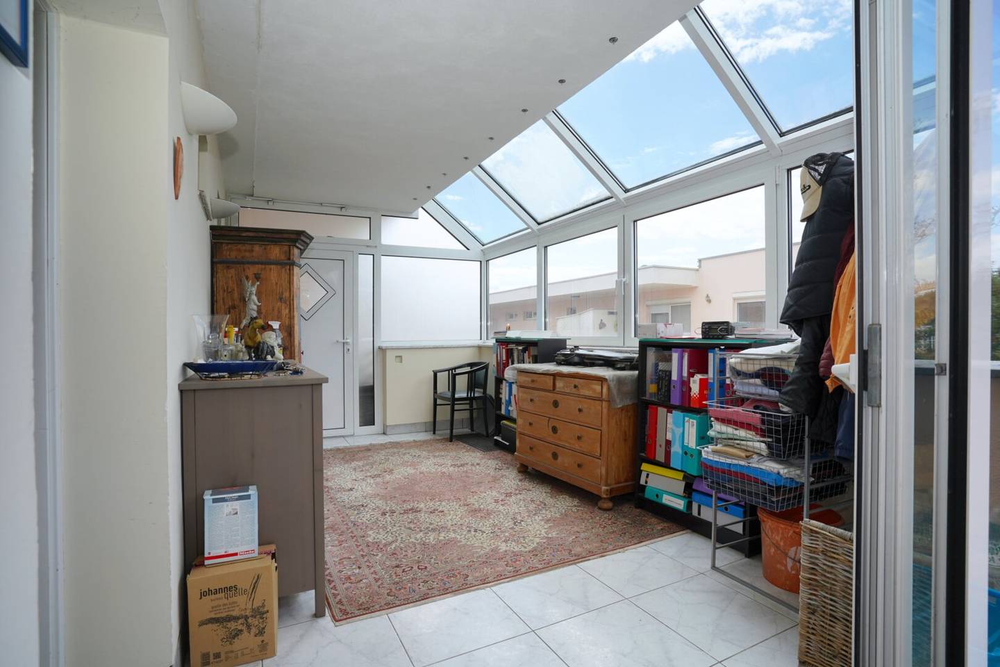 94 m² Wohnkomfort über den Dächern von Klagenfurt - Zwei Terrassen, Wintergarten, Klimaanlage und Schwedenofen
