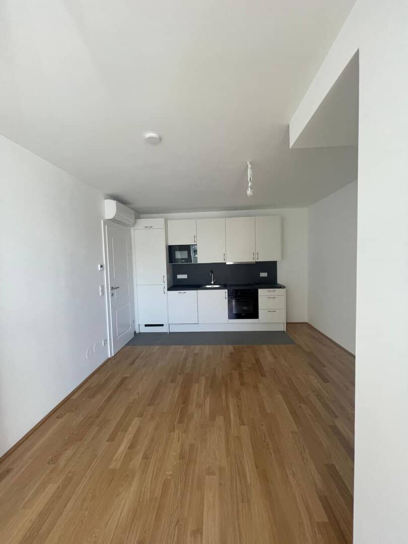 Erstbezug: Neu errichtete 2 Zimmer Dachgeschosswohnung mit Balkon