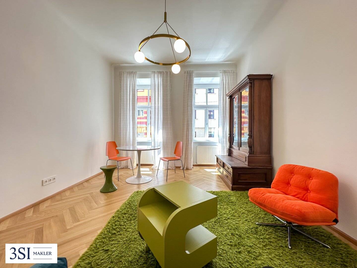 Stilvoll Wohnen im 9. Bezirk - Lichtdurchflutete Altbauwohnung in ruhiger Seitenstraße