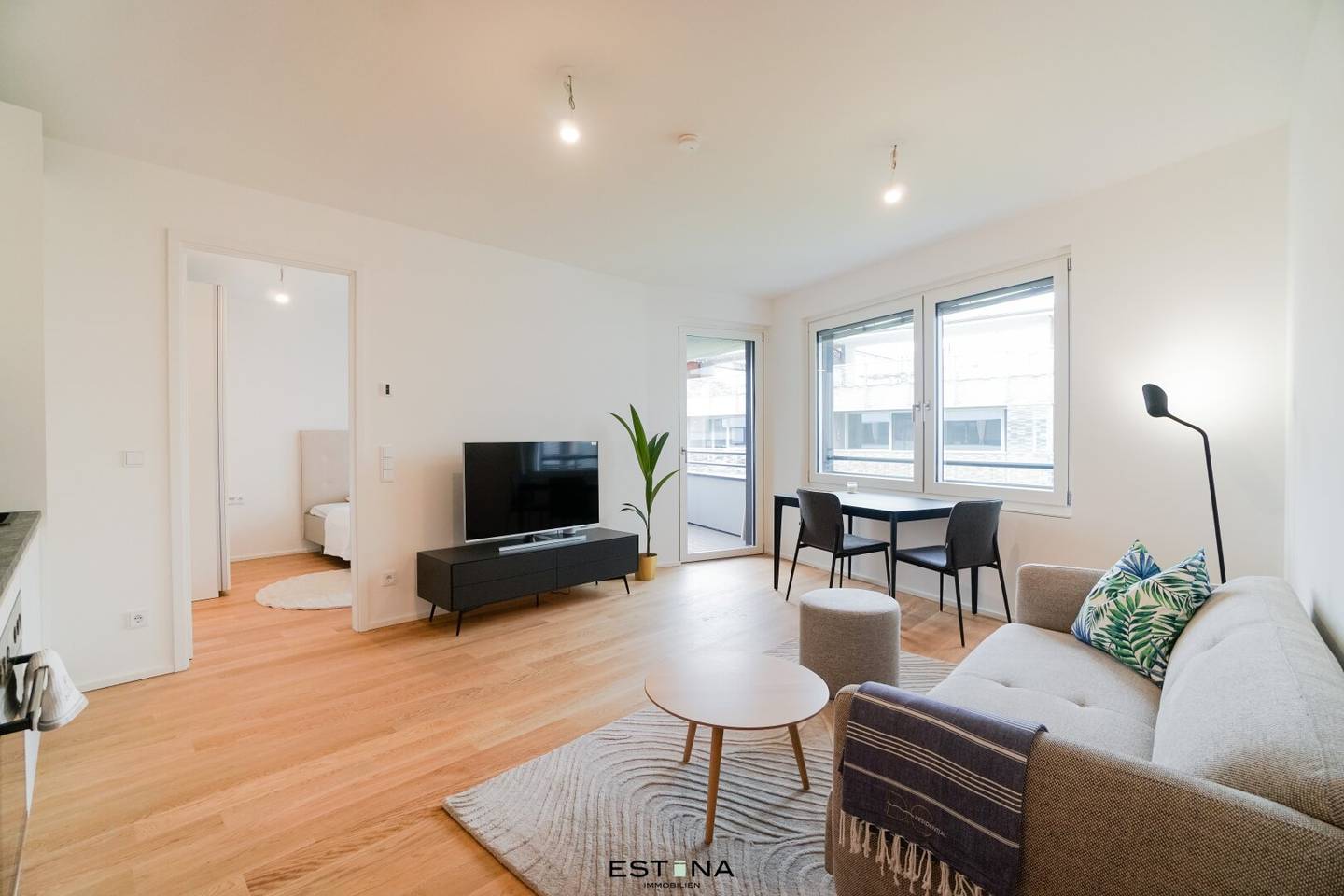 Direkt am Wasser - Möbliertes 2 Zimmer-Apartment im DC Residential | ab 1.11.