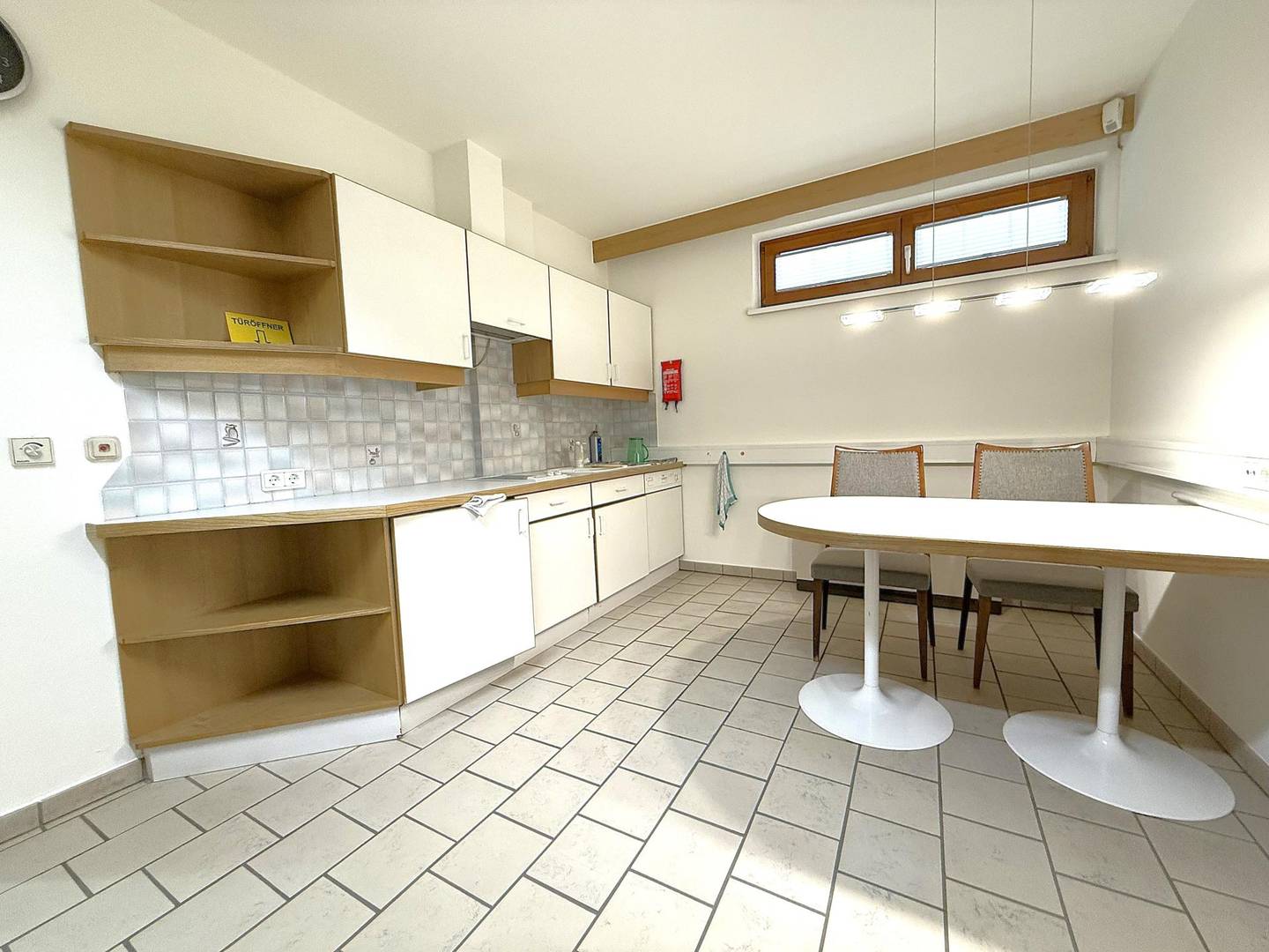Ground floor apartment centrally located with underground parking