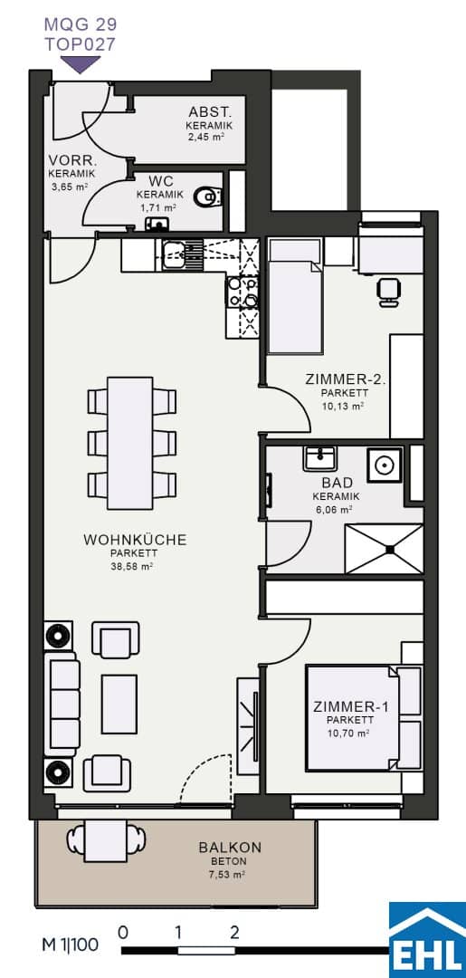 Urbanes Wohnen im Messequadrant – modernes Design trifft Top-Lage in Graz