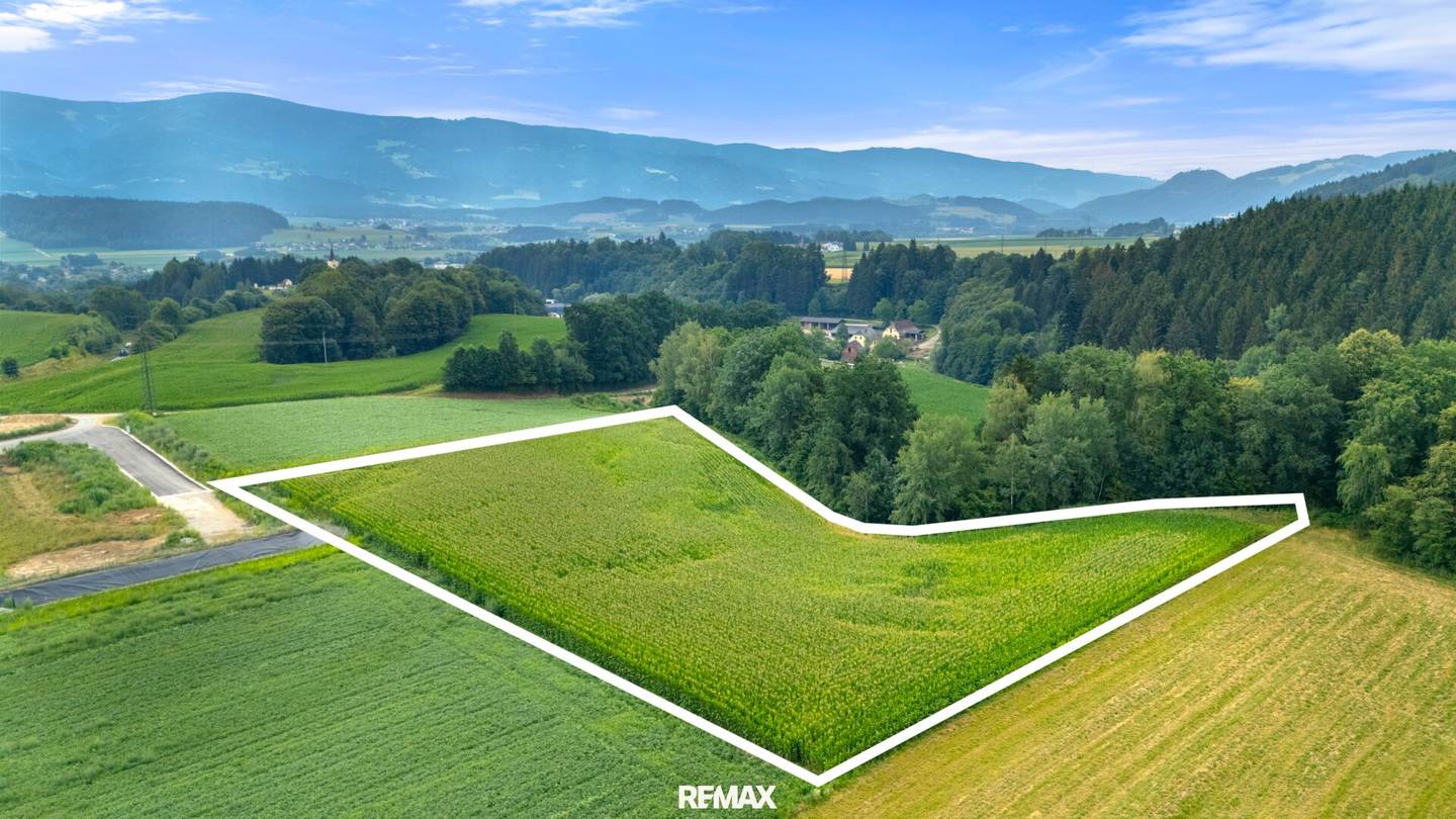 New perspective for your company Commercial plot in St. Andrä on the B70 between Koralmbahn and A2