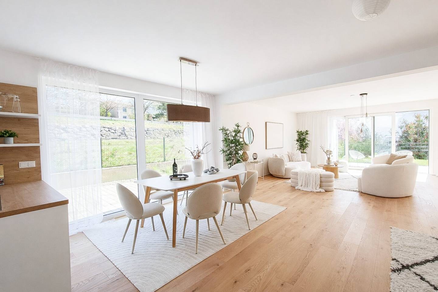Wohnen in Mistelbach Doppelhaushälfte, 4 Zimmer, 148 m², 2 Stellplätze, Seezugang