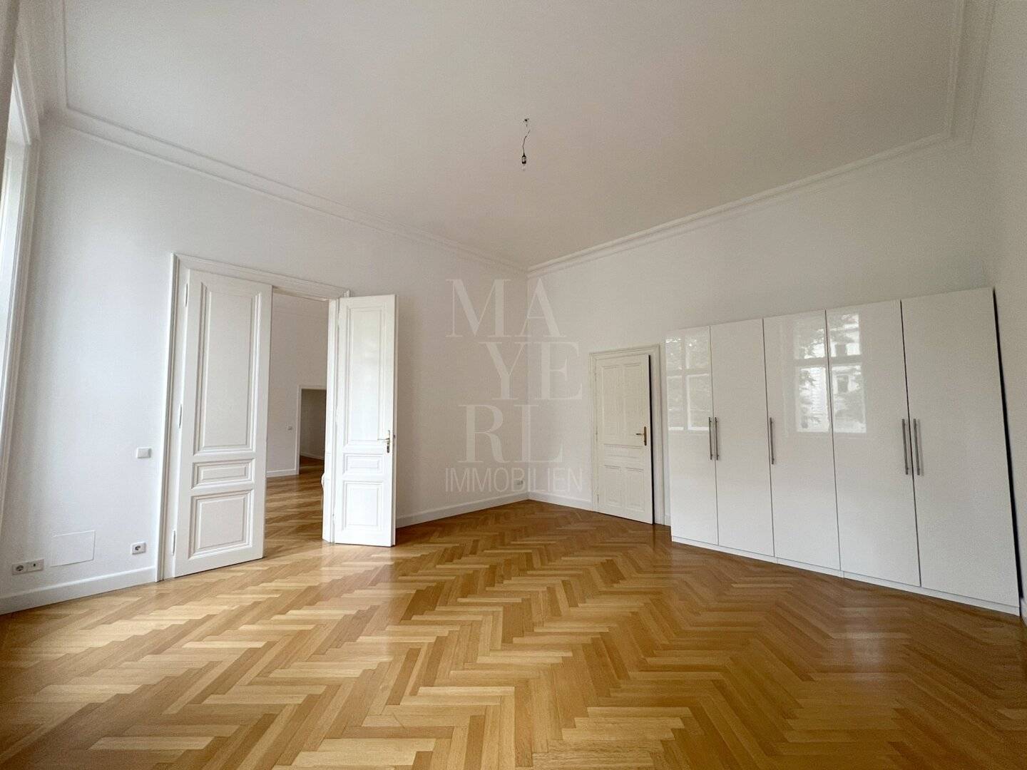 very elegant period apartment in the embassy district, beautiful building