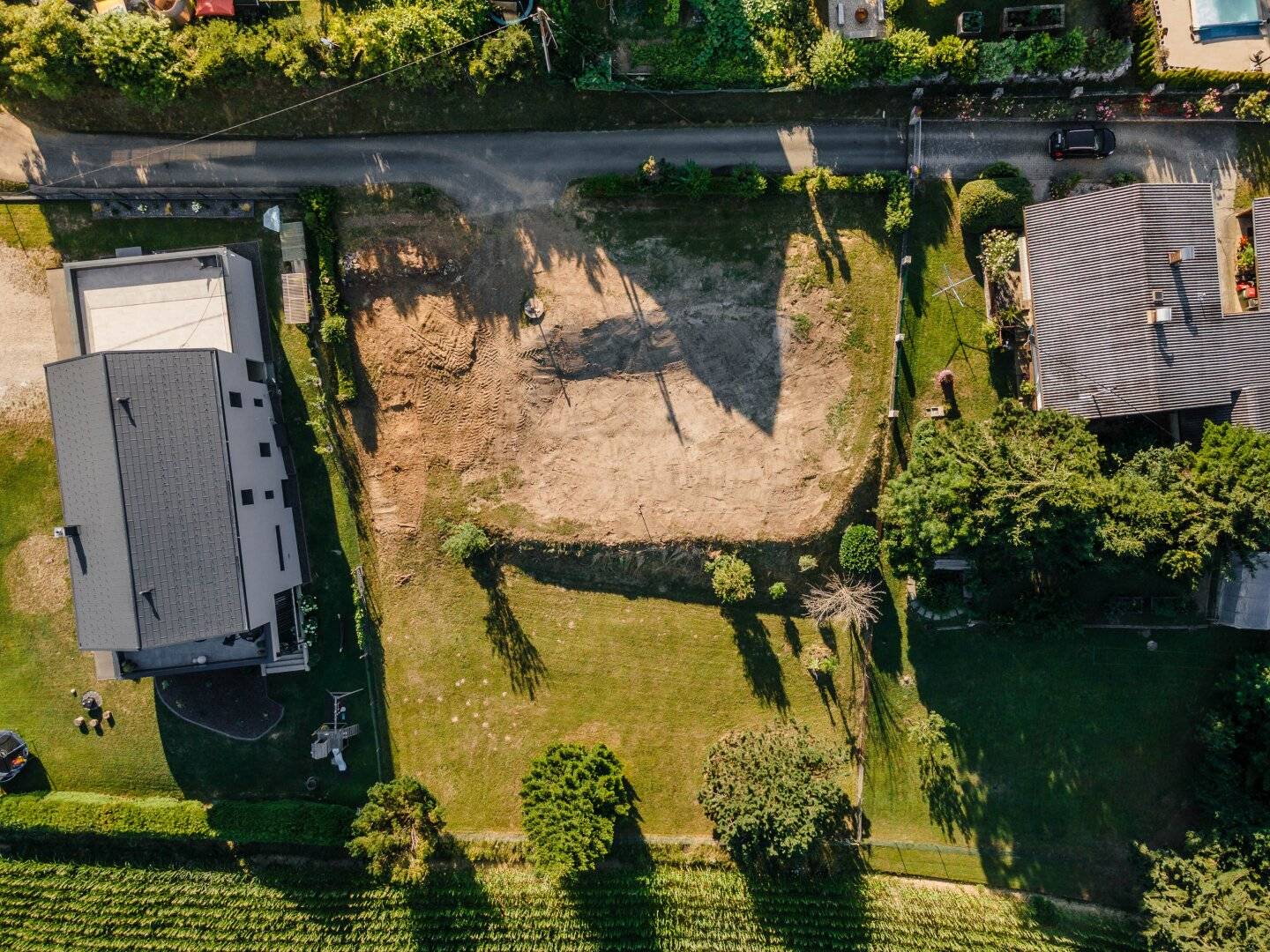 Sunny building plot in Fernitz-Mellach – approx. 800 m² in quiet residential location