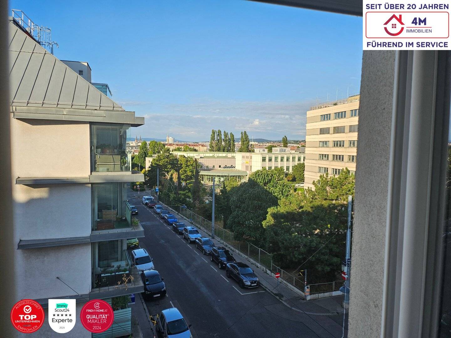 Like-new 3-room apartment 107m², 1180 Wien, with fitted kitchen &amp; elevator, €595.000,-