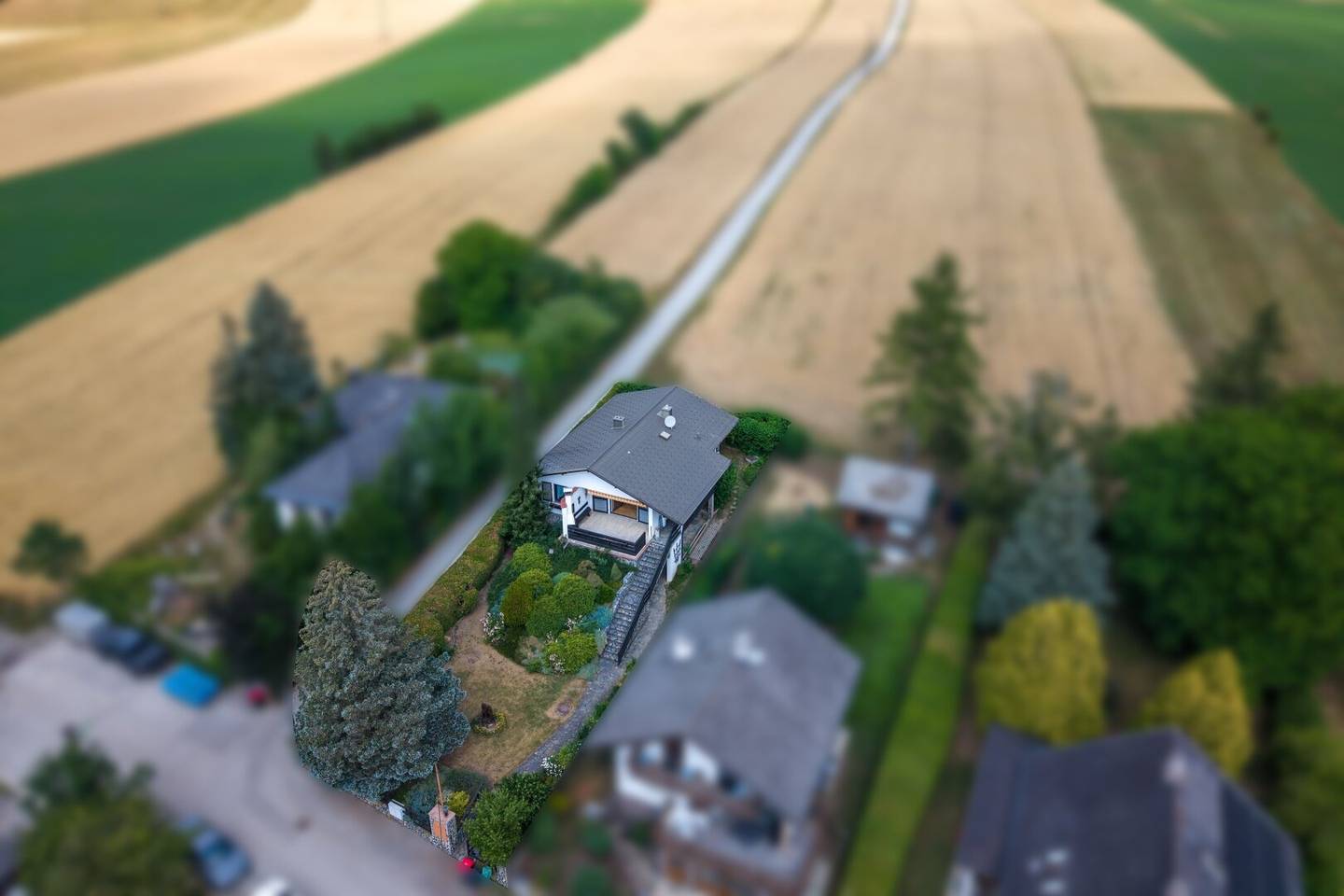 Einfamilienhaus auf 580m2 Grundstück in Sackgassenlage mit Fernblick!