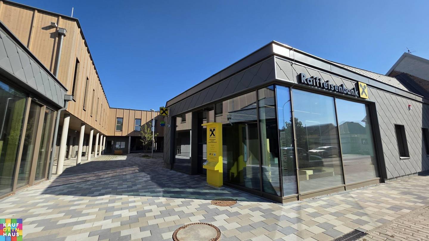 Mittendrin: A modern commercial centre is being built in Wulkaprodersdorf