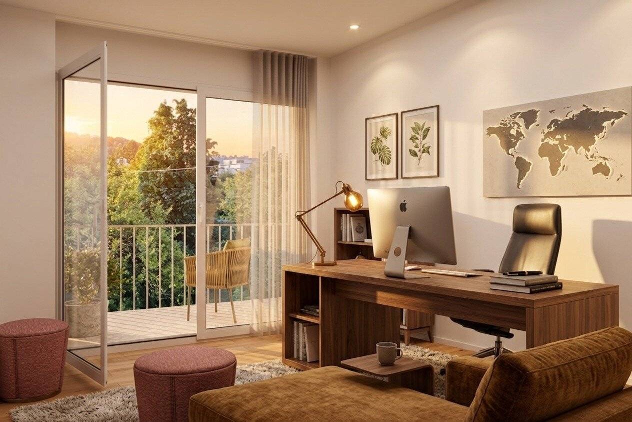 Compact investment apartment under €210.000 net – 2 rooms, balcony, ready to move in December 2026